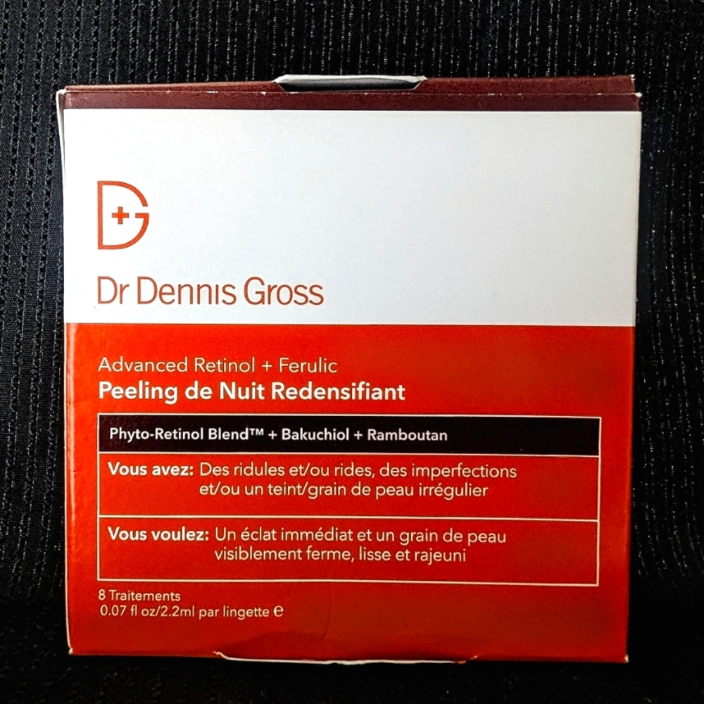 Dr. Dennis Gross Retinol + Ferulic Overnight Texture Renewal Peel